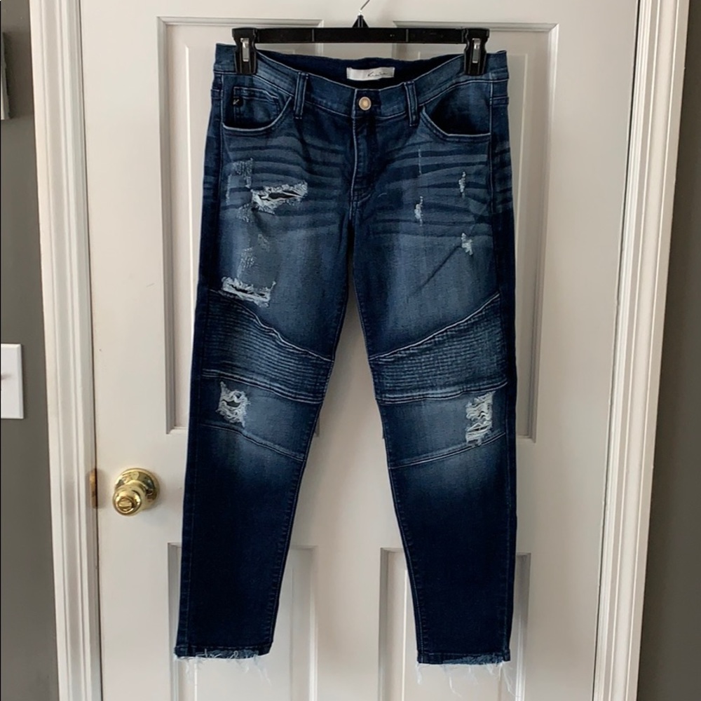 Ankle Length Denim Fashion Jeans